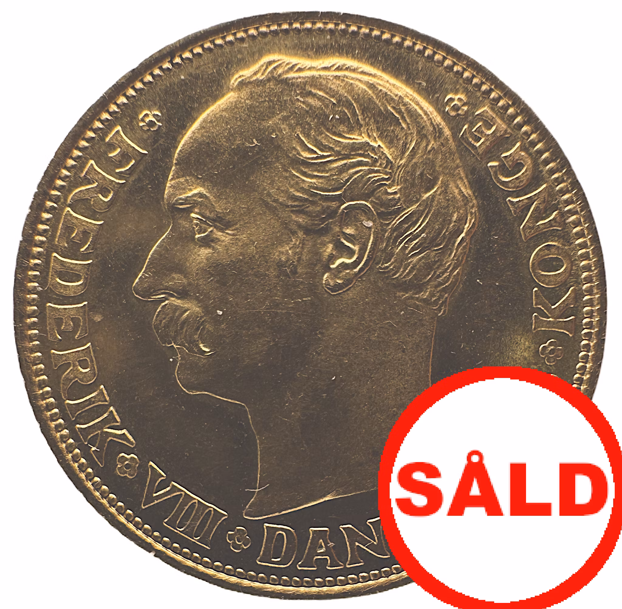 Danmark, Frederik VII, 20 kronor 1912