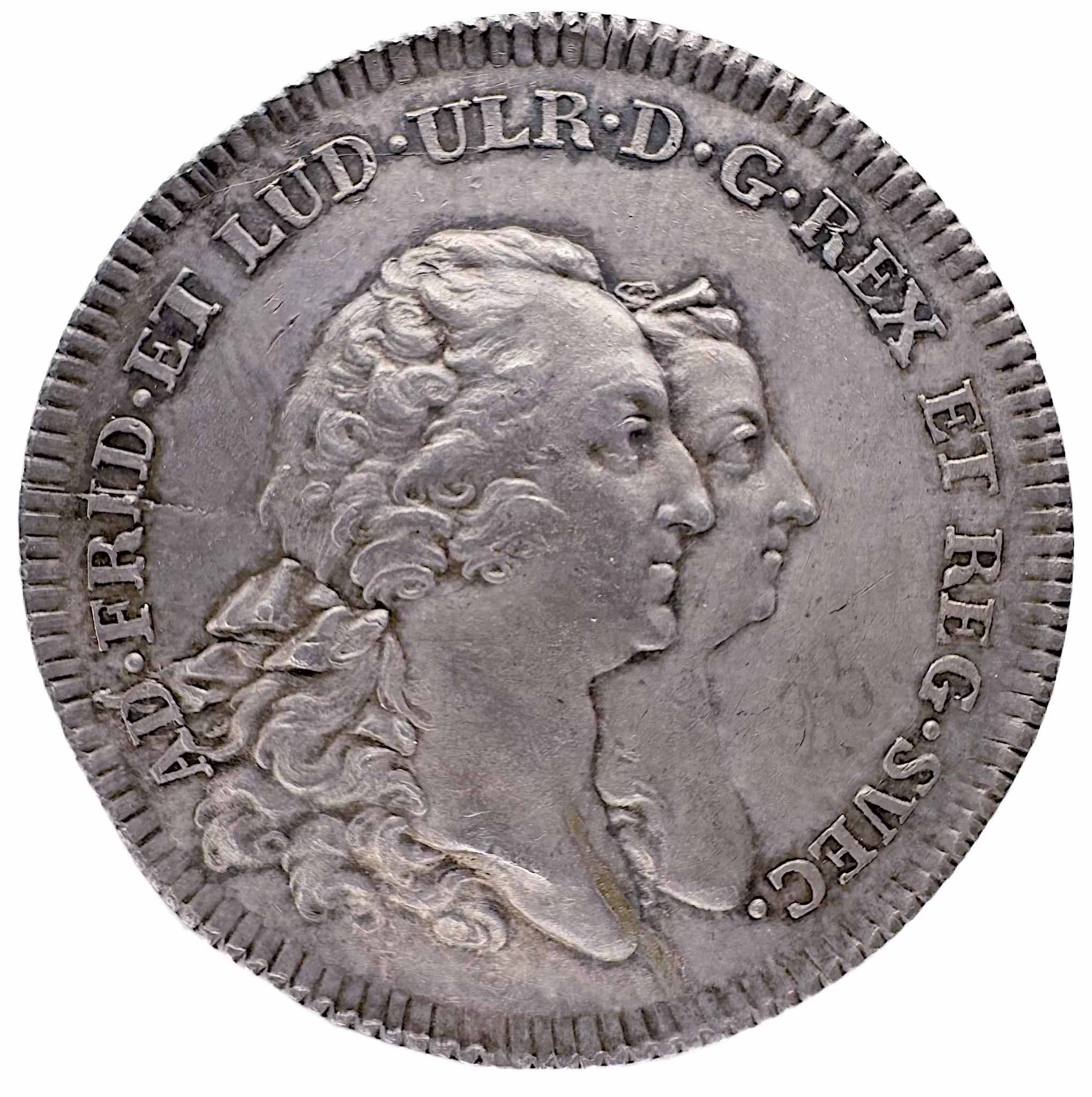 Adolf Fredrik och Lovisa Ulrika – Kronprins Gustav (III) myndig 1762 av Daniel Fehrman - Ett modersbundet barn och hans lärare