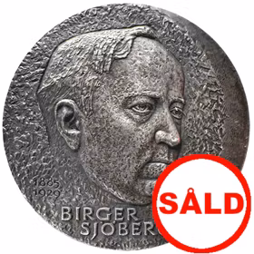 Birger Sjöberg (1885-1929) utgiven av Svenska akademien 1970, konstnär Gunvor Svensson Lundkvist