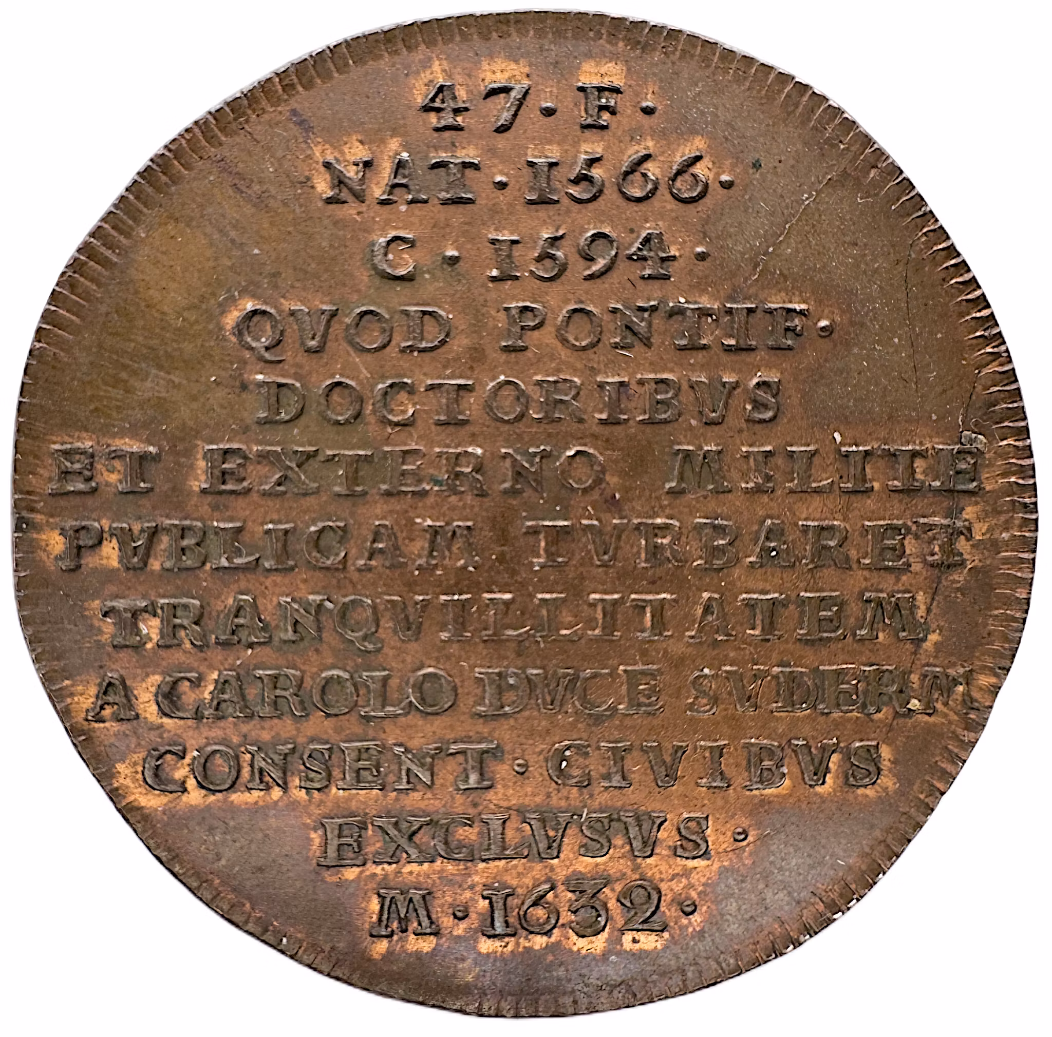 Sigismund (1592-1599) av Johann Carl Hedlinger ur Hedlingers regentlängd ("Historica Metallica") - Född i fångenskap, fostrad för makt