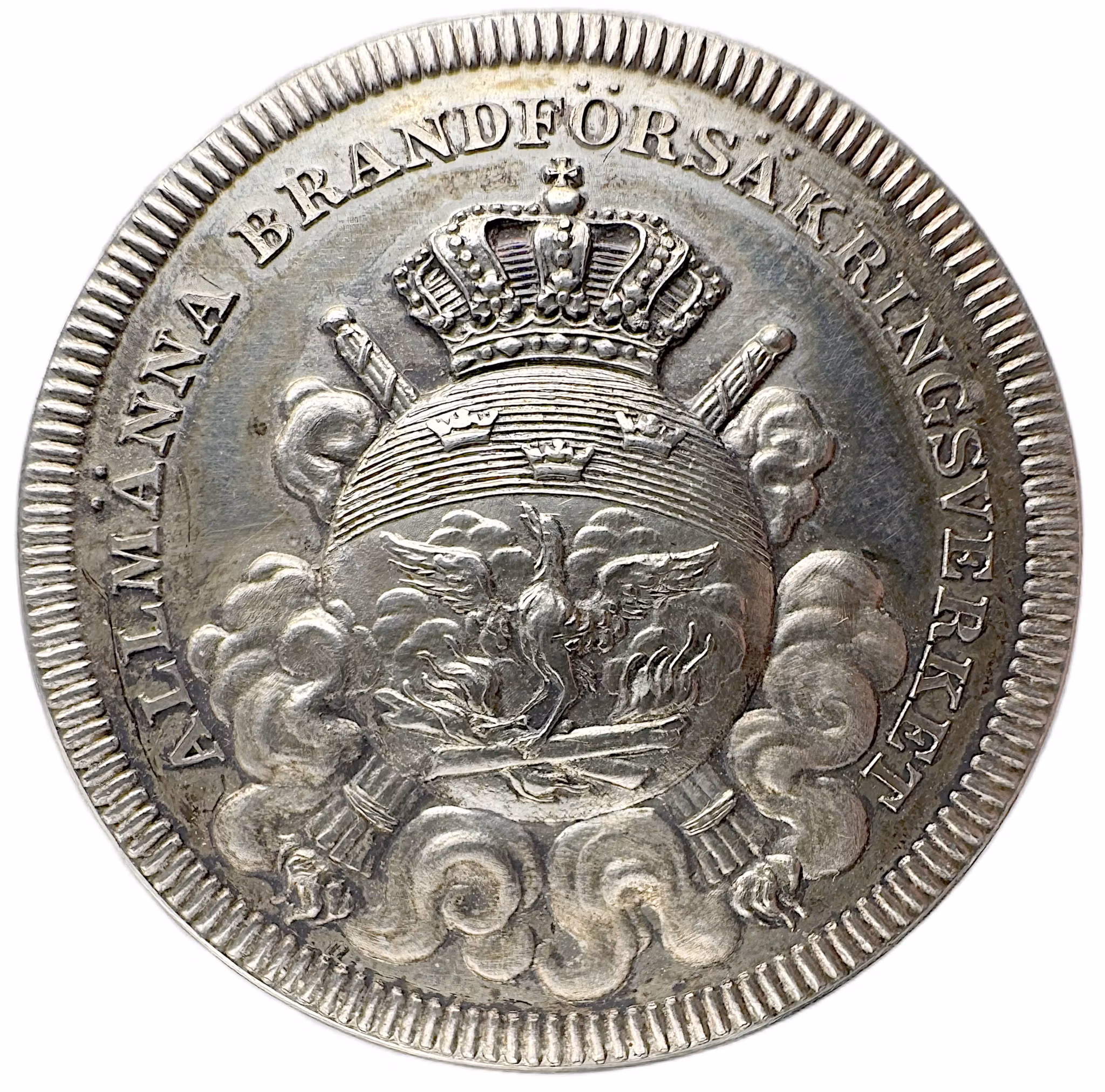 Gustav V - Allmänna brandförsäkringsverket – Till Gunnar Andersson (1950) - Ur askan i elden: Den svenska brandförsäkringens födelse