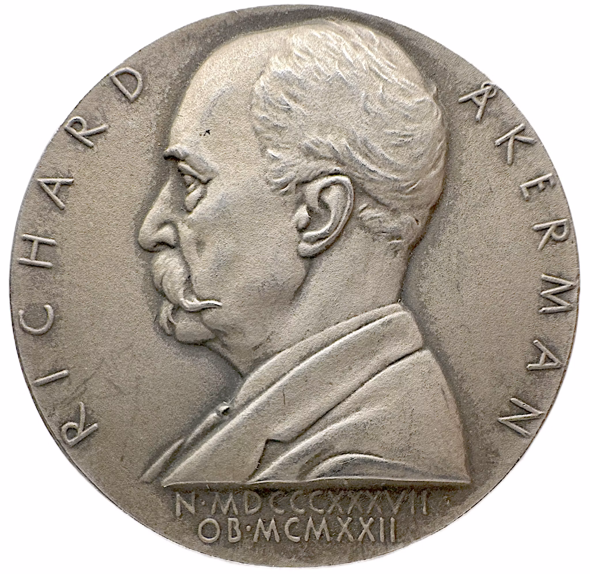 Richard Åkerman (1837–1922) av Erik Lindberg för Kungliga Vetenskapsakademien 1948 - Järnets teoretiker och masugnens mästare