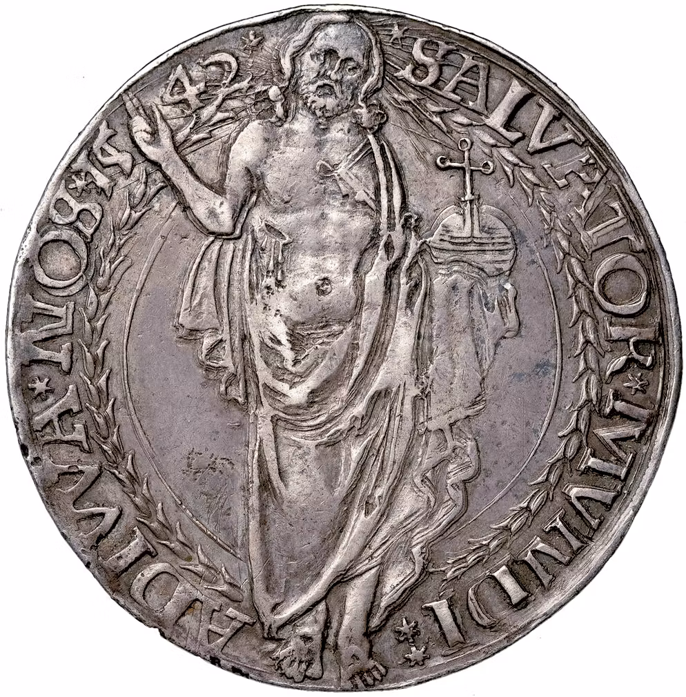 Gustav Vasa, Svartsjö, Daler 1542 i vackert skick med den tidigare odokumenterade i litteraturen sällsynta varianten 5 på 1