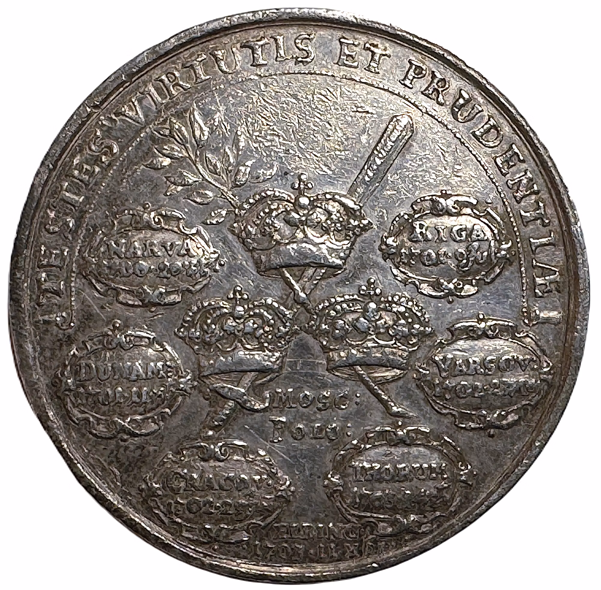 Karl XII:s segrar under åren 1700-1703 och därmed vunna hjälterykte av Georg Hautsch