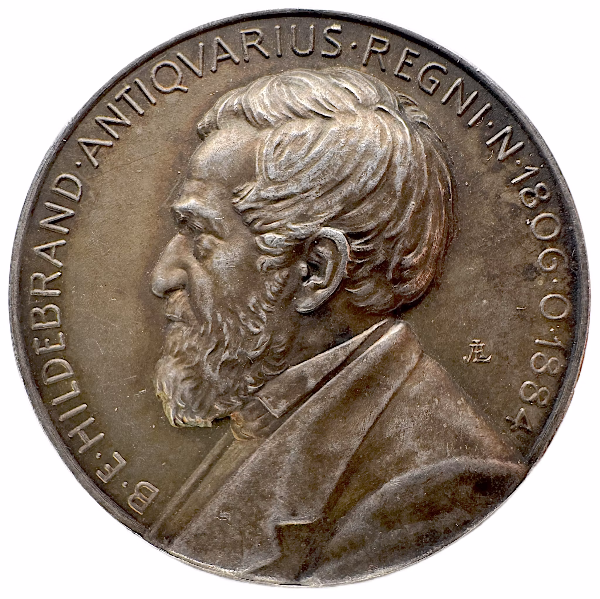 Bror Emil Hildebrand (1806–1884) av Adolf Lindberg för Kungliga Vetenskapsakademien 1911 -  Treperiodssystemet och den moderna arkeologin