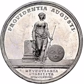Gustav III – Den svenska nationella dräkten införs 1778 av Gustaf Ljungberger -  Extremt sällsynt - RRR - Den store regissören på Sveriges tron