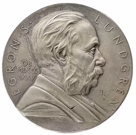 Egron Sellif Lundgren (1815–1875) av Erik Lindberg för Svenska Akademien 1911 -  Världsresenären och akvarellens mästare
