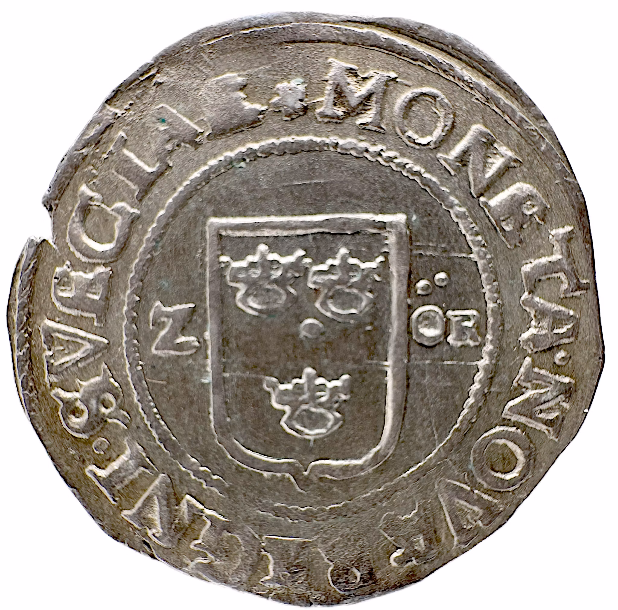 Karl IX (1604–1611) – 2 Öre, Stockholm 1608 - Ett vackert exemplar med mycket lyster - Från hertig till kronpretendent
