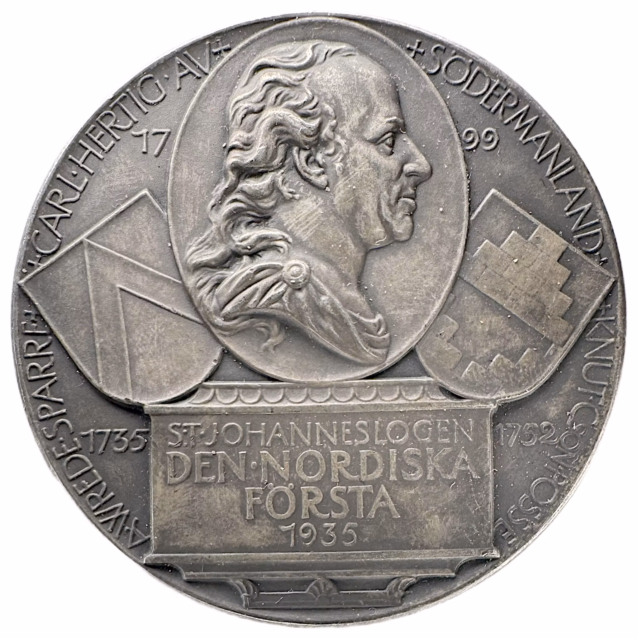 S:t Johanneslogen Den Nordiska Första 200 år – av Erik Lindberg 1934 - Det svenska frimureriets vagga - SÄLLSYNT