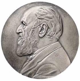 Johan Henrik Palme (1841–1932) – Stockholms Intecknings Garanti AB, av Erik Lindberg 1930 - Mycket sällsynt i silver