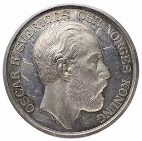 Oskar II – Belöningsmedalj vid 15:e Allmänna Svenska Lantbruksmötet i Malmö 1881 - Jordbrukets modernisering och de stora lantbruksmötena