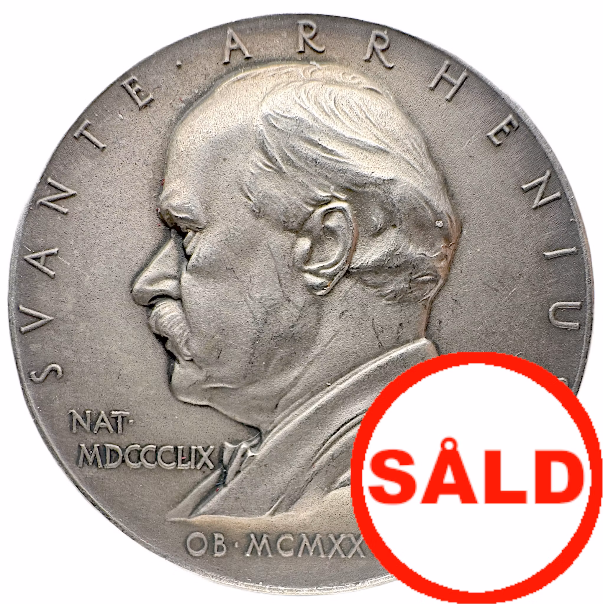 Svante Arrhenius (1859–1927) av Erik Lindberg för Kungliga Vetenskapsakademien 1937 - Joner, växthuseffekt och ett universum i vardande