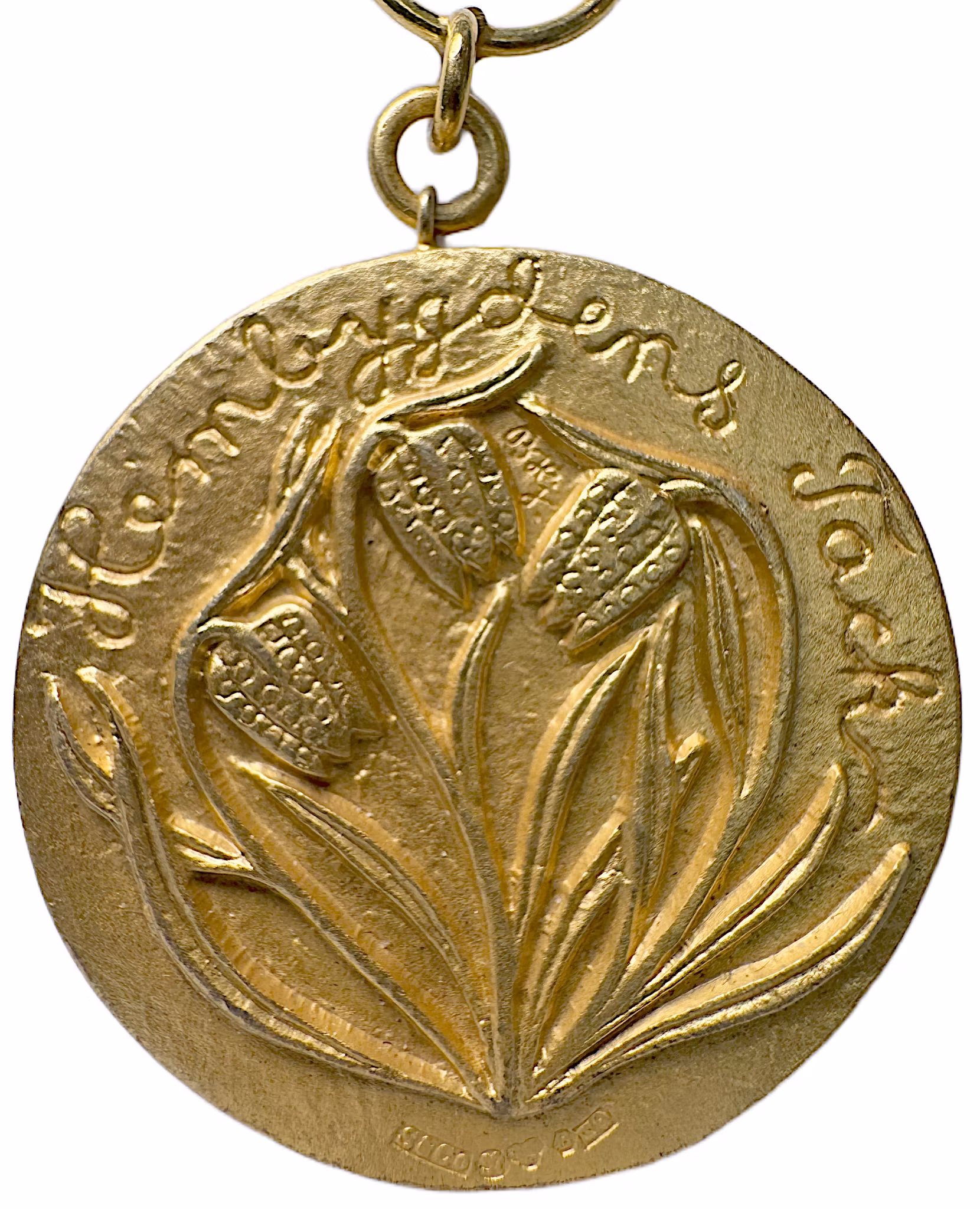 Uplands Fornminnesförening – Förtjänstmedalj, formgiven av Bror Hjorth - Utdelad 1969 - Sällsynt -  En hyllning till Upplands kulturella arv