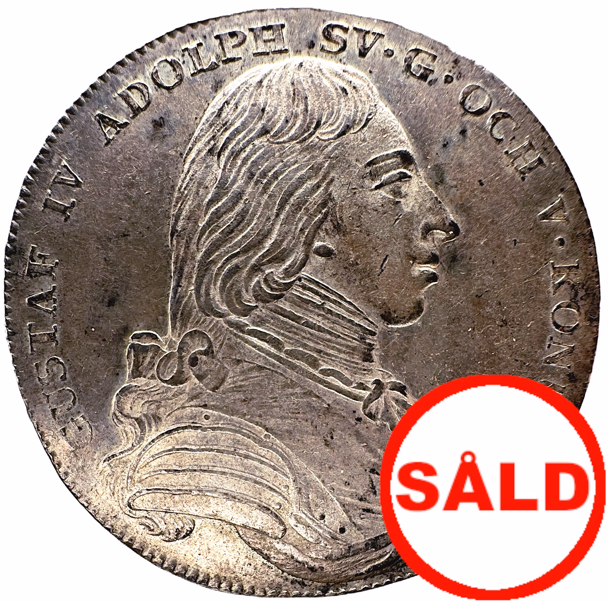 Gustav IV Adolf, Riksdaler 1805 - Ett skarpt och välpräglat porträtt
