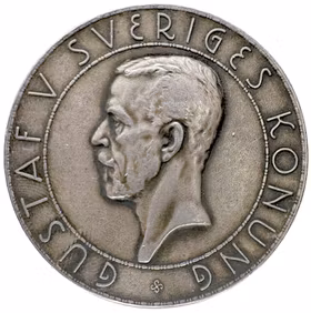 Gustaf V – Norrbottens läns hushållningssällskap (Utställningen i Haparanda 1927) - Sällsynt - Jordbrukets pionjärer i midnattssolens land
