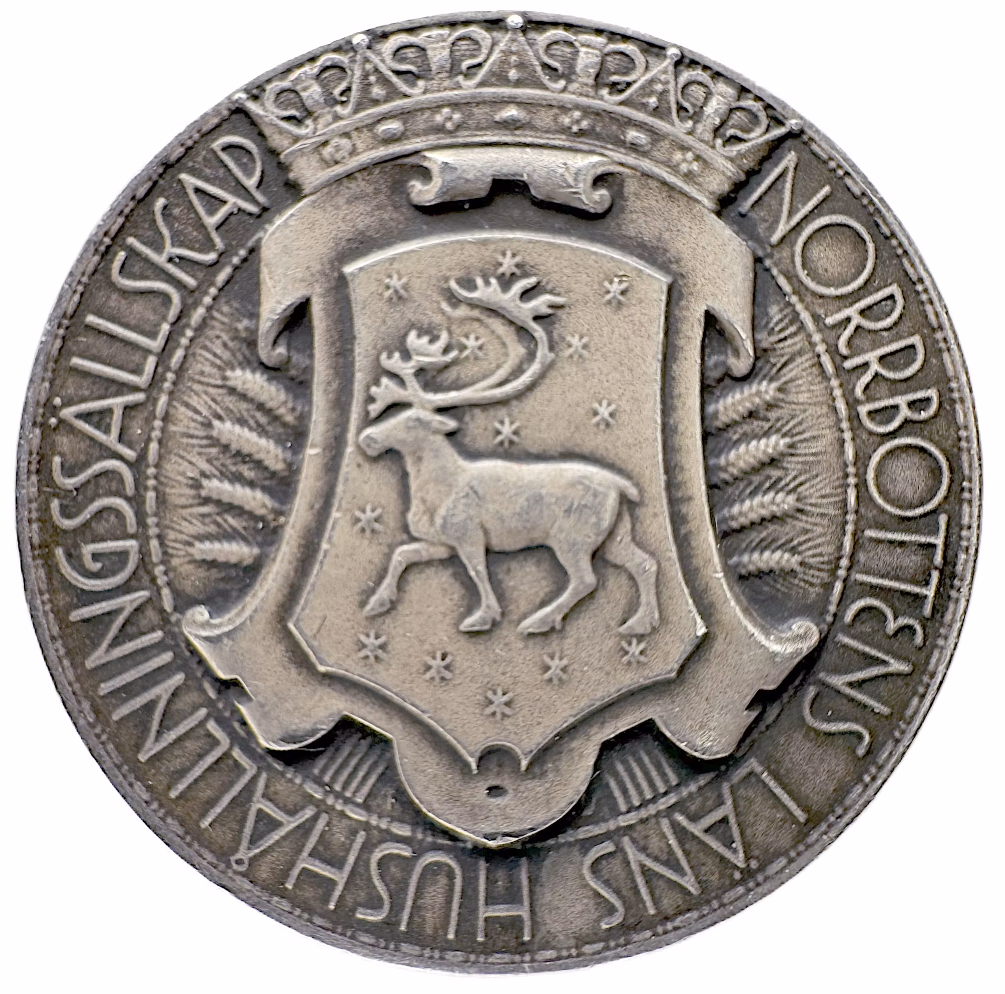 Gustaf V – Norrbottens läns hushållningssällskap (Utställningen i Haparanda 1927) - Sällsynt - Jordbrukets pionjärer i midnattssolens land