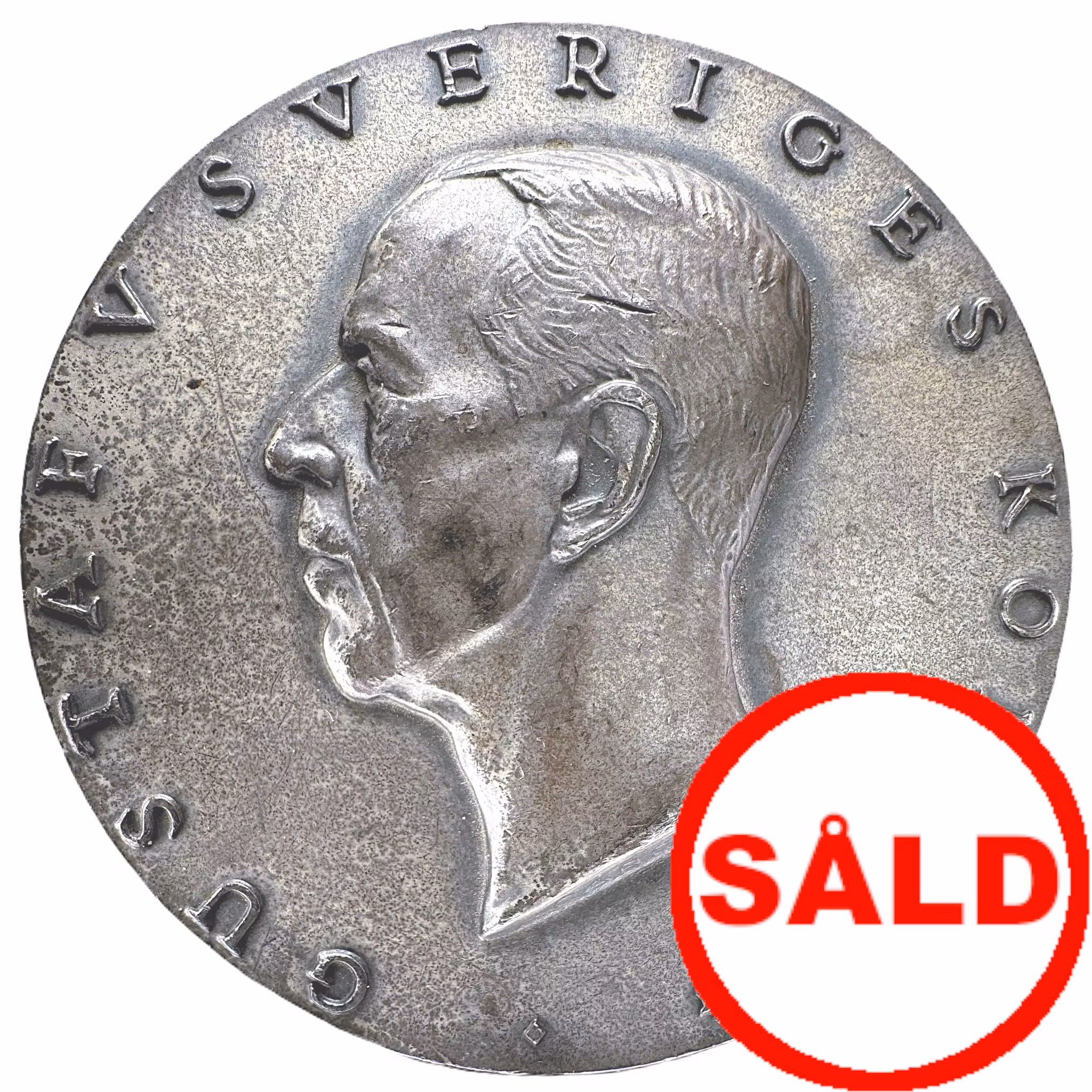 Gustav V 90 år 1948 av Gösta Carell