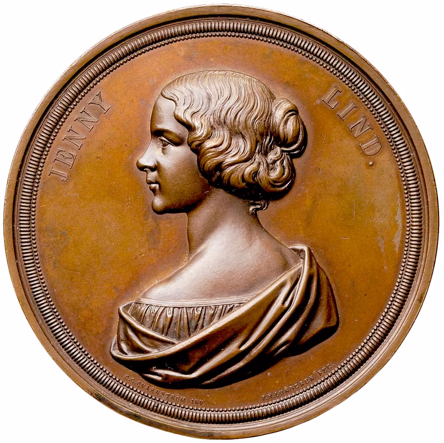 Jenny Lind (1820–1887) – Minnesgärd av tonkonstens vänner i Stockholm - Den svenska näktergalens uppgång