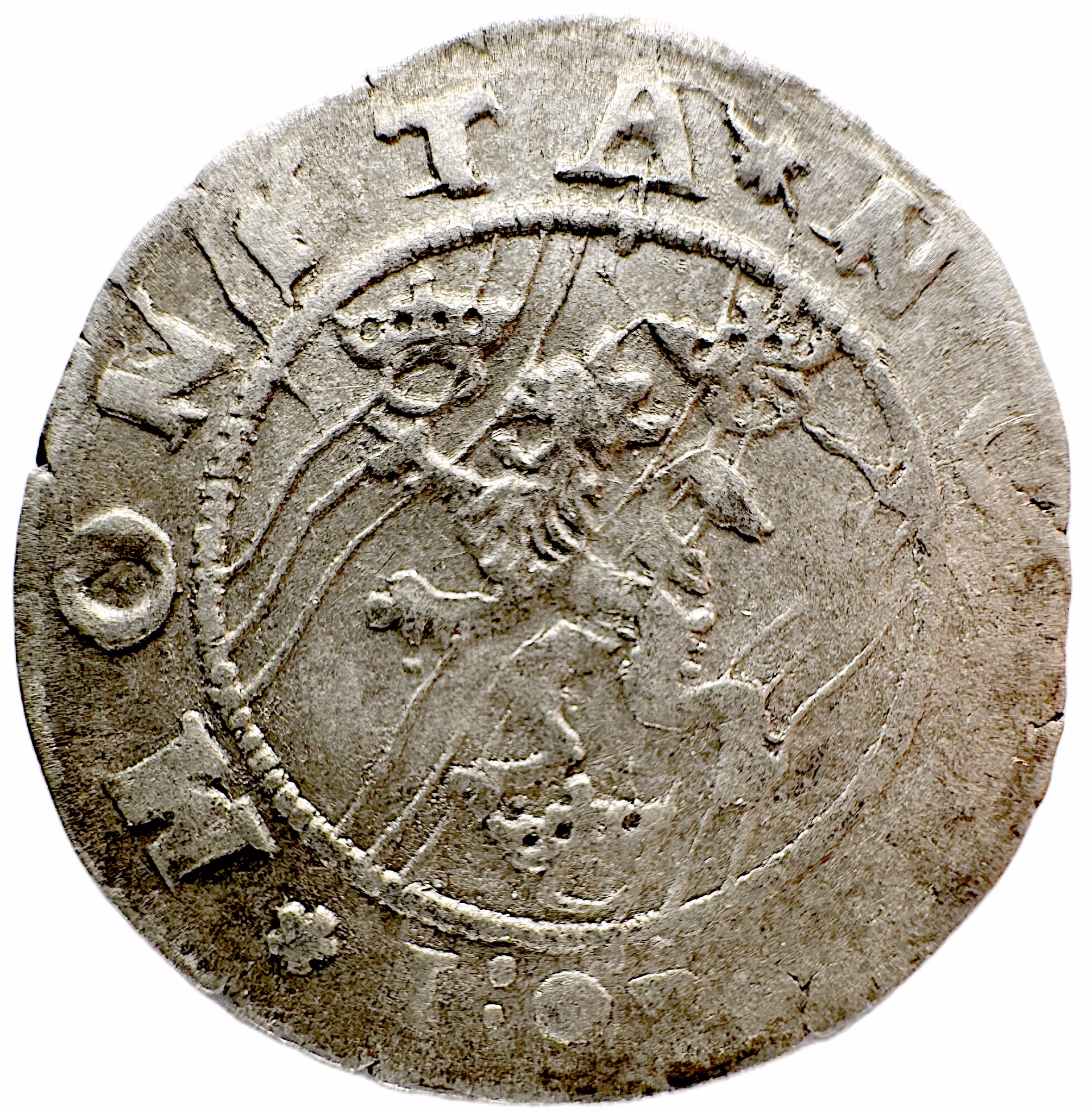 Karl IX, Stockholm, 1 Öre 1609 - Ett silvrigt och lystrigt exemplar