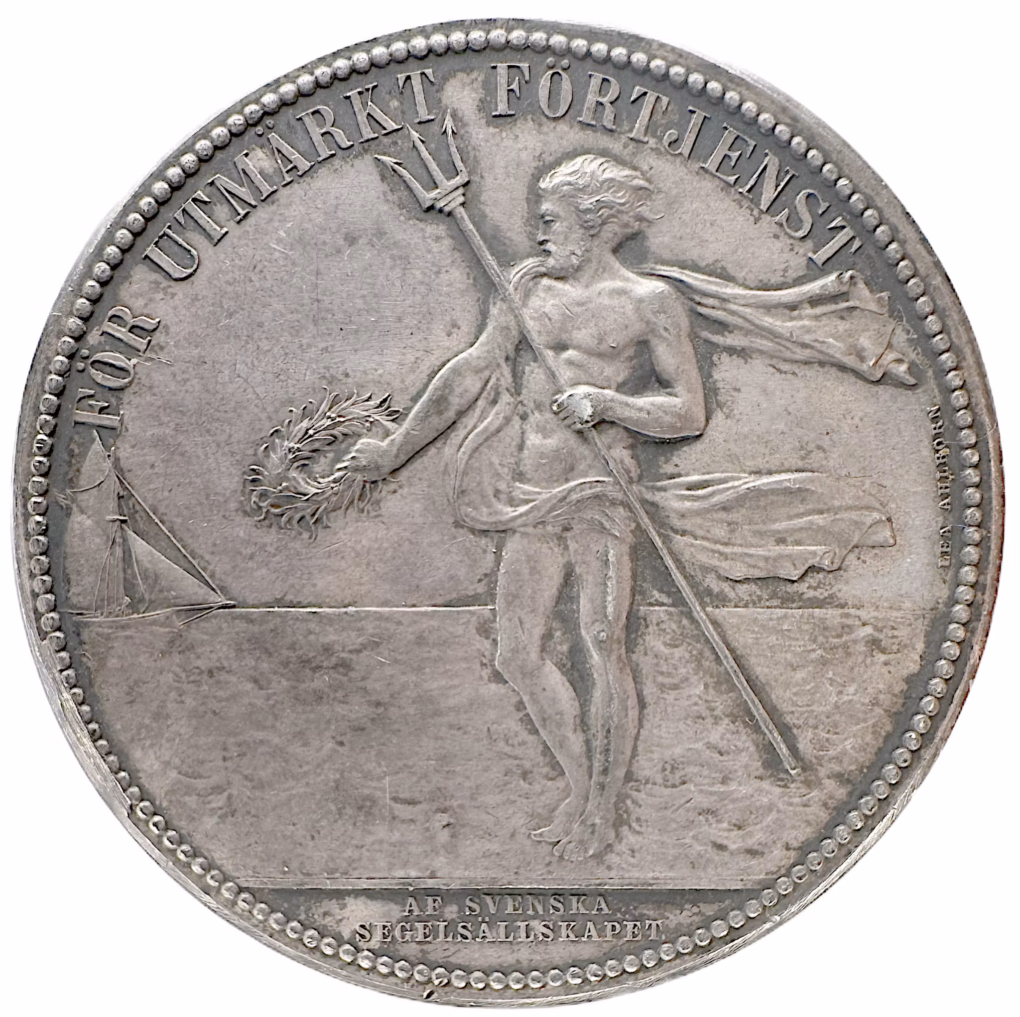 Svenska Segelsällskapets belöningsmedalj (1879) – Utdelad 1919