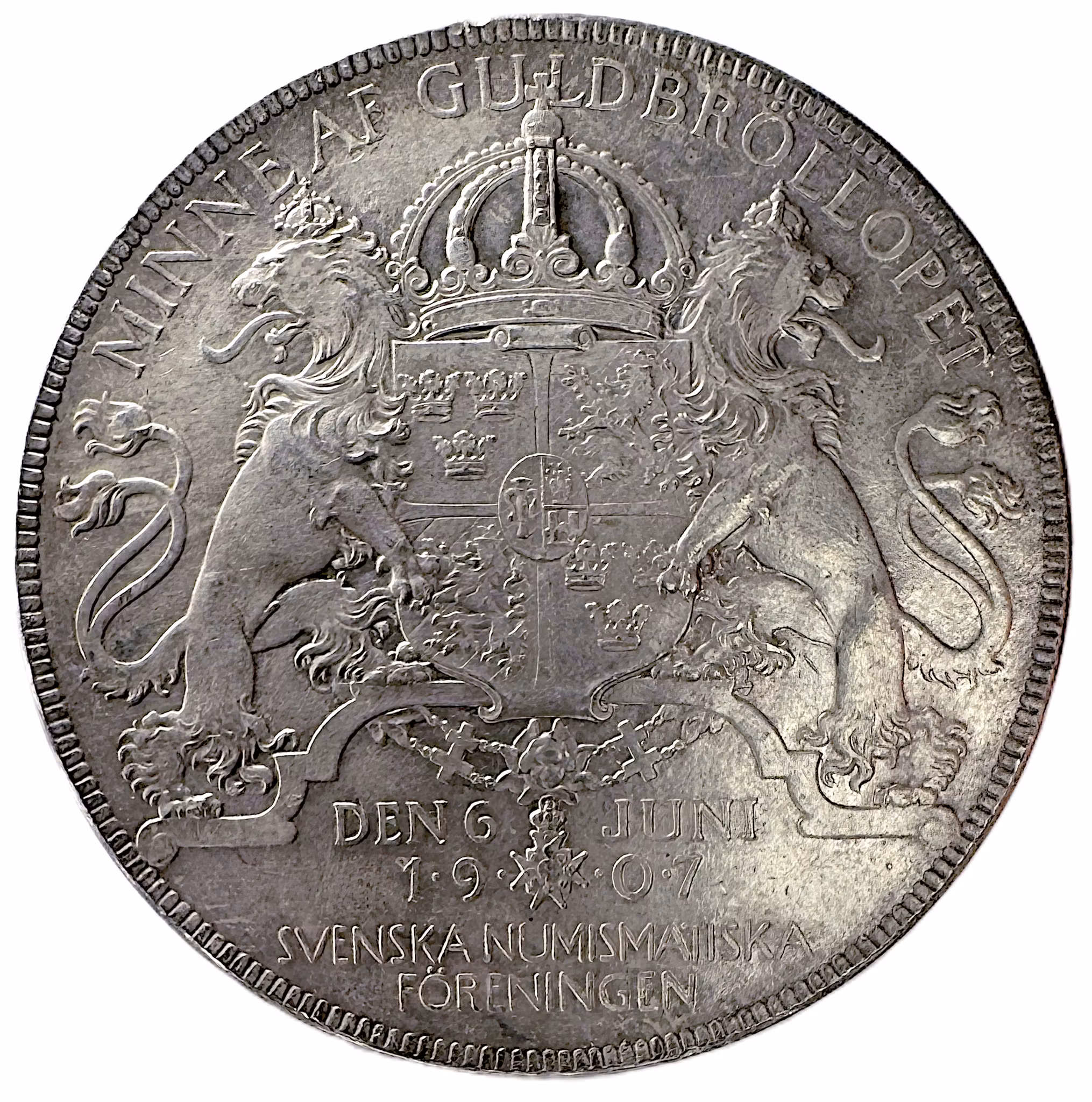 Oskar II och drottning Sofias guldbröllop 1907 – "Guldbröllopsspecien"