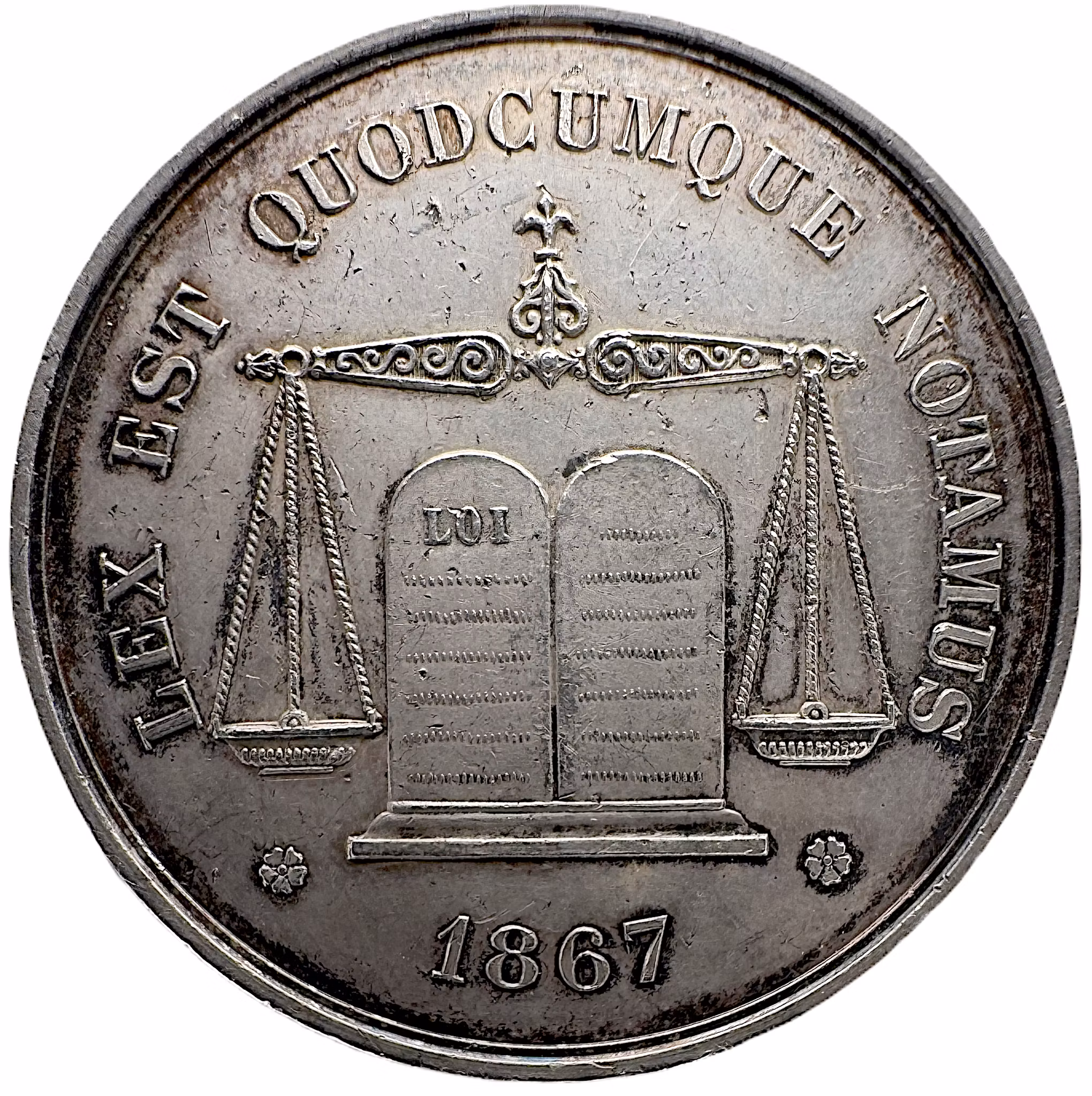Frankrike - Compagnie des Notaires, Arrondissement de Semur (1867)