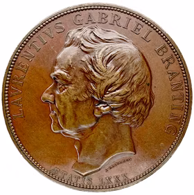 Lars Gabriel Branting (1799–1881)  av Adolf Lindberg 1879 - Från sjukling till fysiologisk pionjär