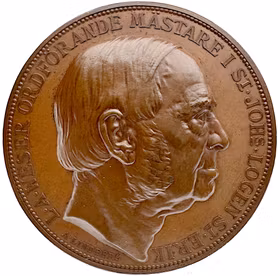 Lars August Weser (1809–1886) av Adolf Lindberg 1882 - Ämbetsmannen i huvudstaden