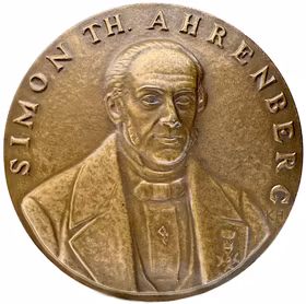 Simon Theodor Ahrenberg (1826–1951) av Karl Hultström 1951 - Sällsynt - Ett handelshus i Göteborgs tjänst