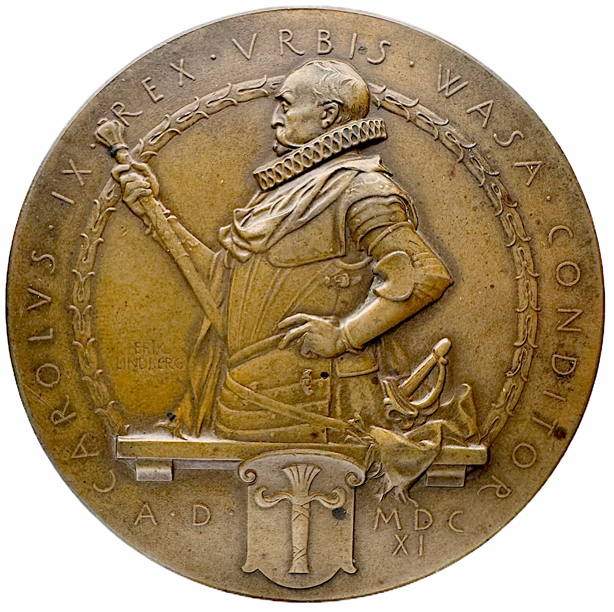 Karl IX - Staden Wasas 300-årsjubileum (1611–1911) av Erik Lindberg - Ett kungligt initiativ och ett österbottniskt arv