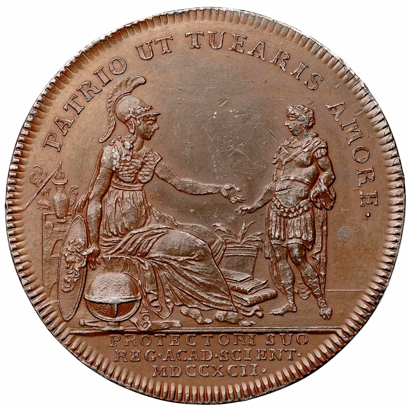 Gustav IV Adolf: Kungliga vetenskapsakademiens beskyddare (1792) av Johan Gabriel Wikman - Mycket sällsynt RR - Ett tragiskt tronskifte och en barnakung