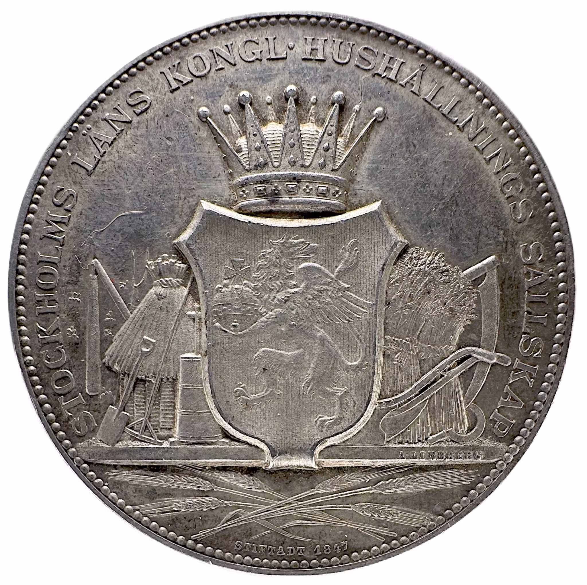 Gustav V - Stockholms läns kungliga hushållningssällskap av Adolf Lindberg (1922) - Jordbrukets revolution och sällskapets tillkomst