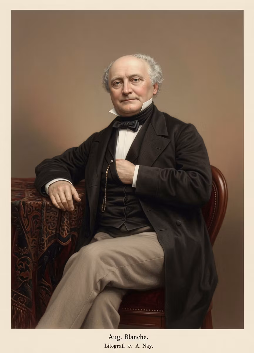 August Blanche (1811–1868) av Erik Lindberg för Svenska akademien 1930