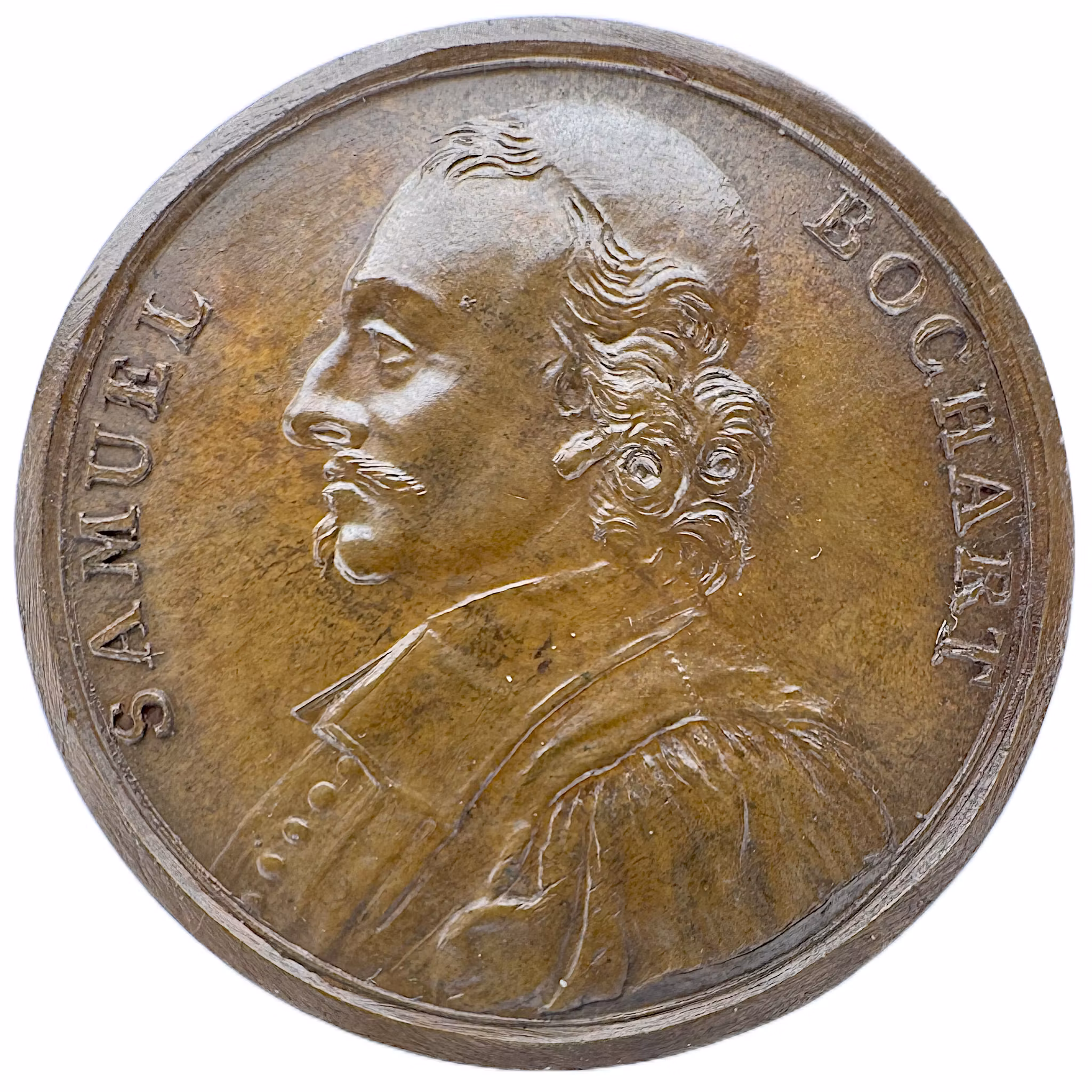 Ludvig XIV:s epok (1723–1724): Berömda män under Ludvig XIV – Samuel Bochart (1599–1667) av Jean Dassier