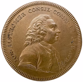 Jonas Alströmer (1685-1761) av Carl Enhörning 1824 -  Den industriella revolutionens förgrundsfigur