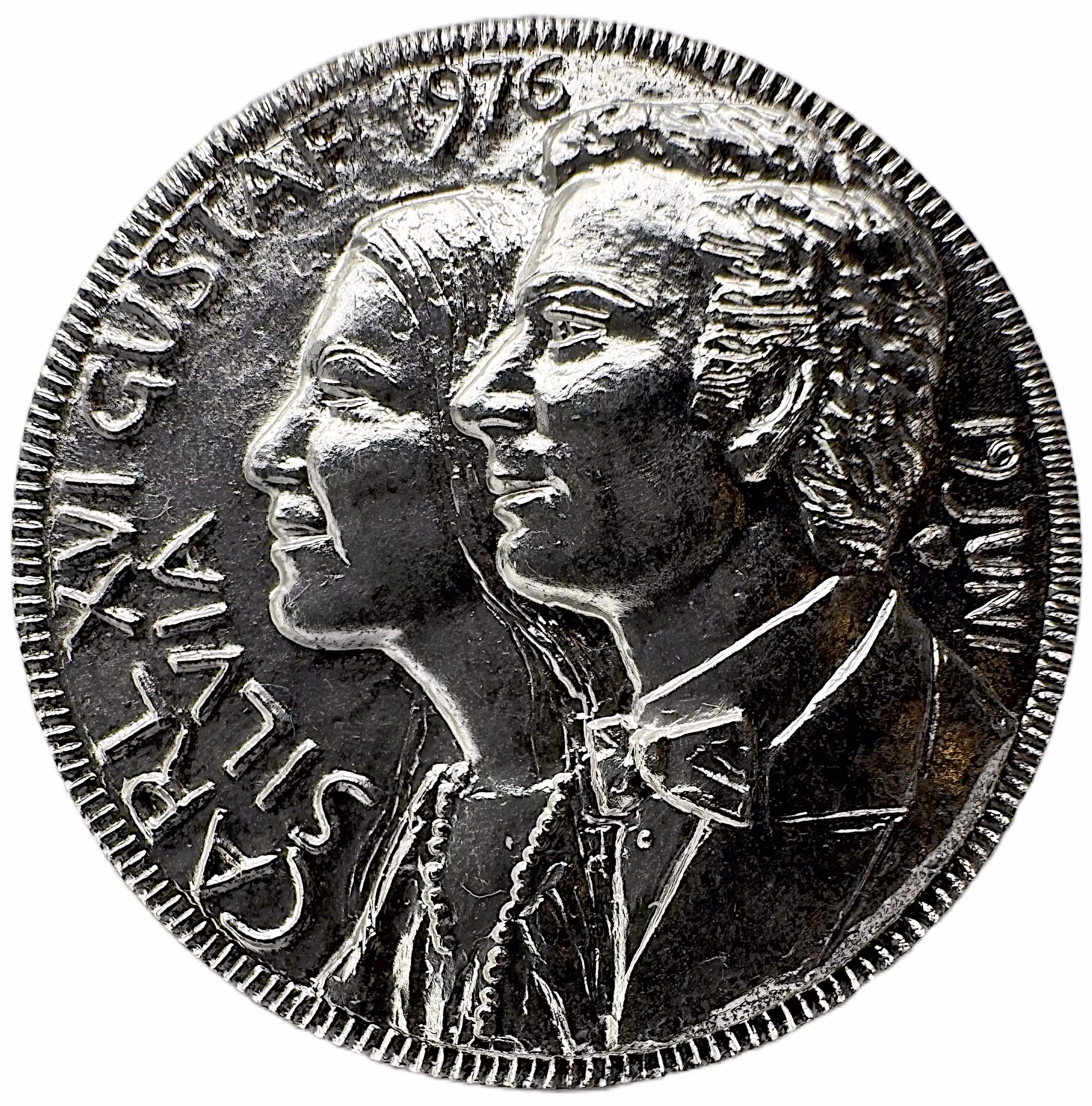 Carl XVI Gustaf och Silvia: Det kungliga bröllopet den 19 juni 1976 - Ett historiskt bröllop i Storkyrkan