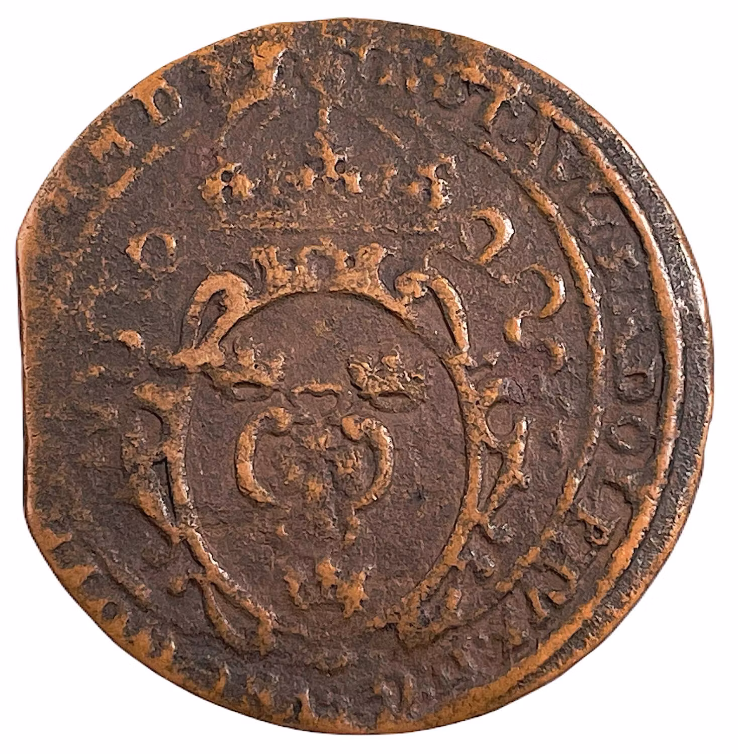 Gustav II Adolf, ARBOGA - 1/2 Öre 1627