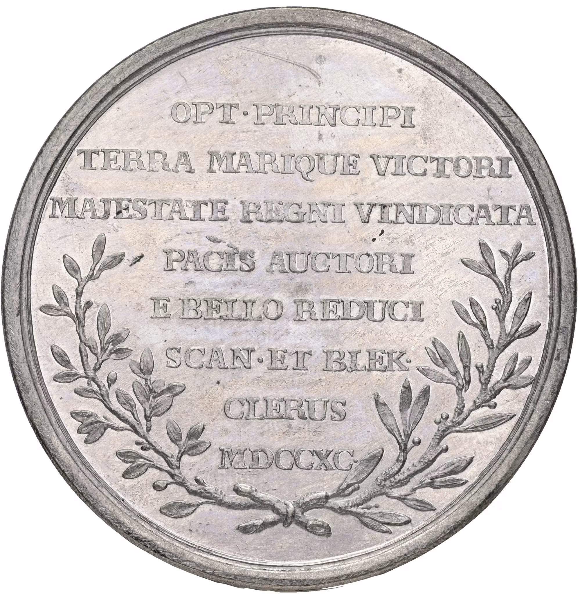 Gustav III (1771–1792): Konungens hemkomst från Finland med skärgårdsflottan och landstigning i Stockholm den 28 augusti 1790 - EXTREMT SÄLLSYNT - RR - Den främsta medborgare