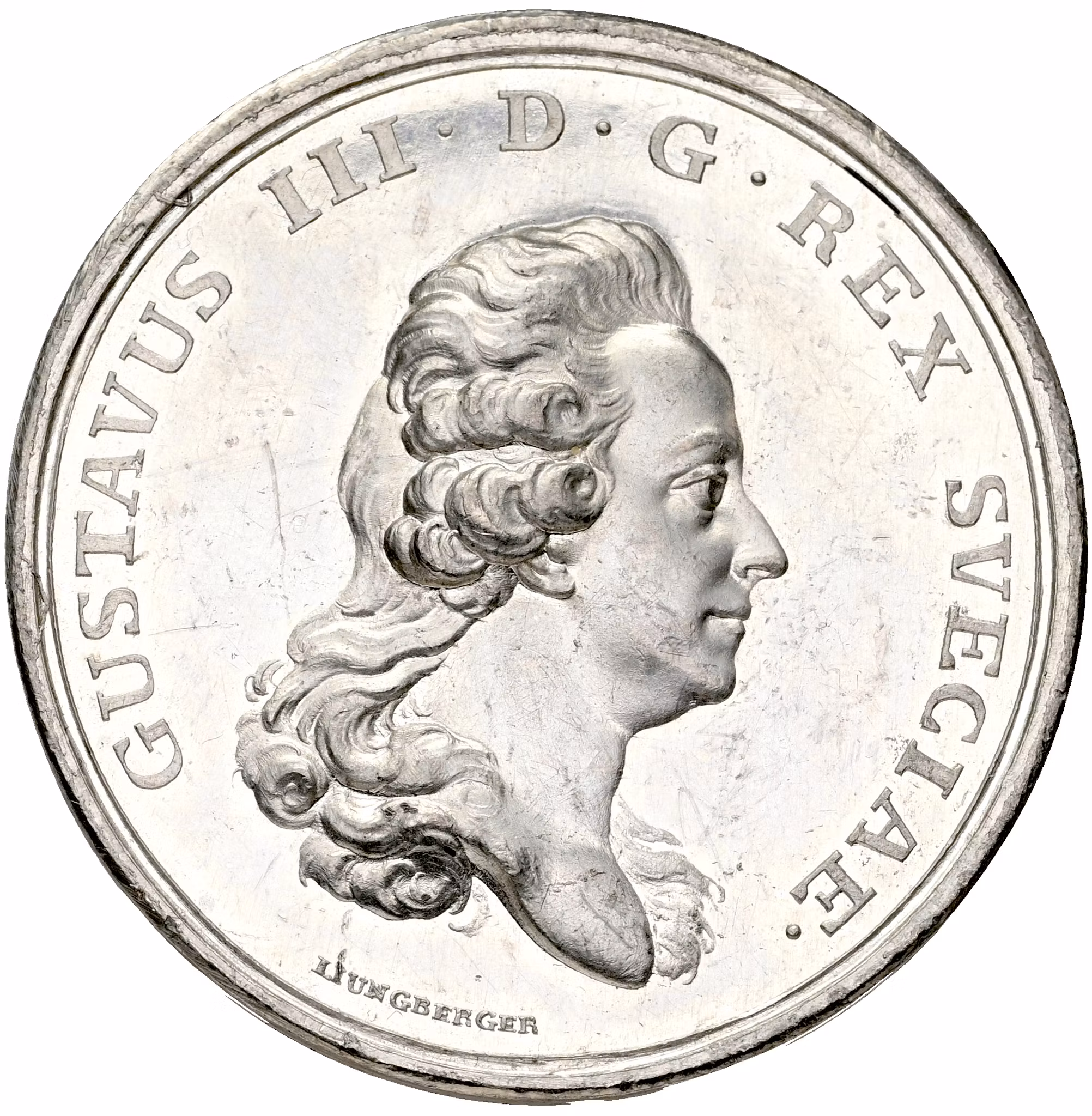Gustav III (1771–1792): Understöd till de landsbygdsområden som drabbats av svält 1773 - Enda noterade exemplaret RRR