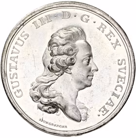 Gustav III (1771–1792): Understöd till de landsbygdsområden som drabbats av svält 1773 - Enda noterade exemplaret RRR