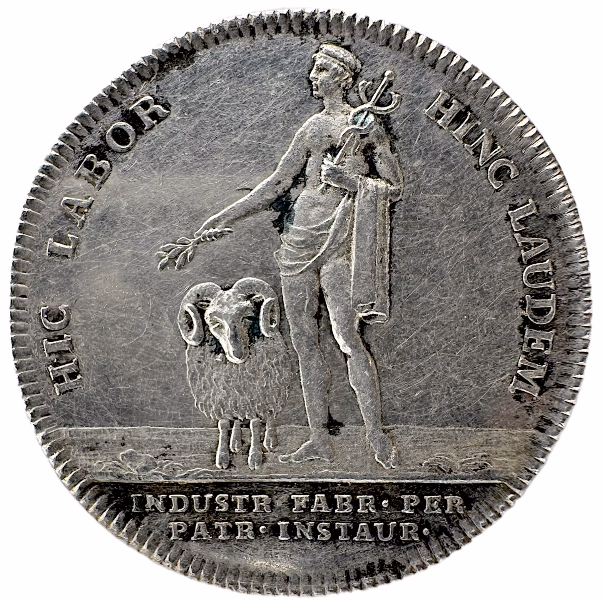 Jonas Alströmer (1685-1761) av Carl Enhörning för Svenska akademien 1824 -  Den industriella revolutionens förgrundsfigur
