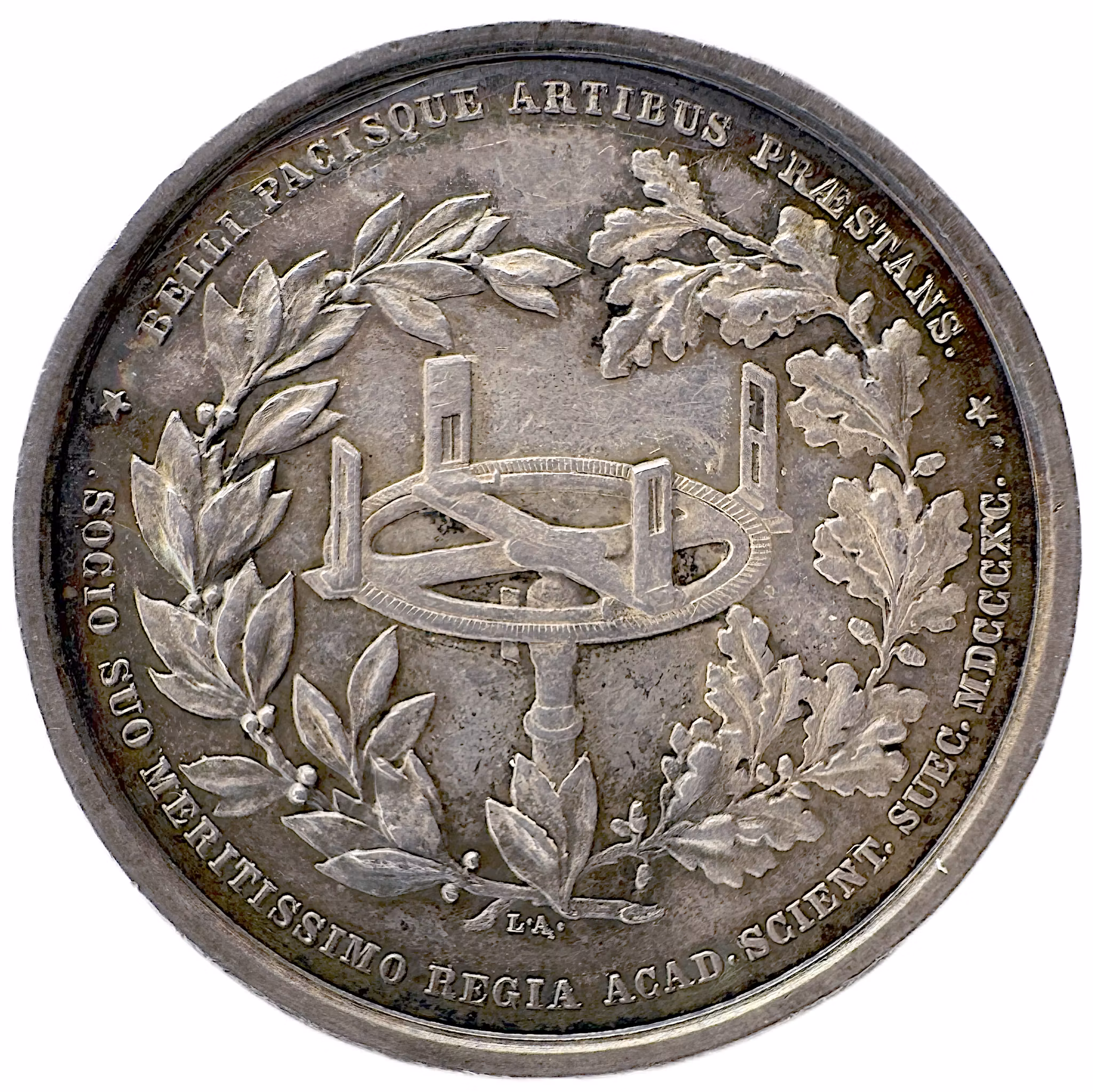 Carl Fredrik Akrell (1779–1868) av Lea Ahlborn för Kungliga Vetenskapsakademien 1890