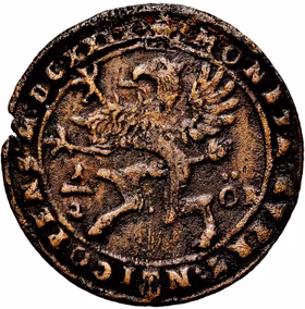 Gustav II Adolf, Nyköping 1/2 Öre 1629 - Attraktivt och välpräglat exemplar