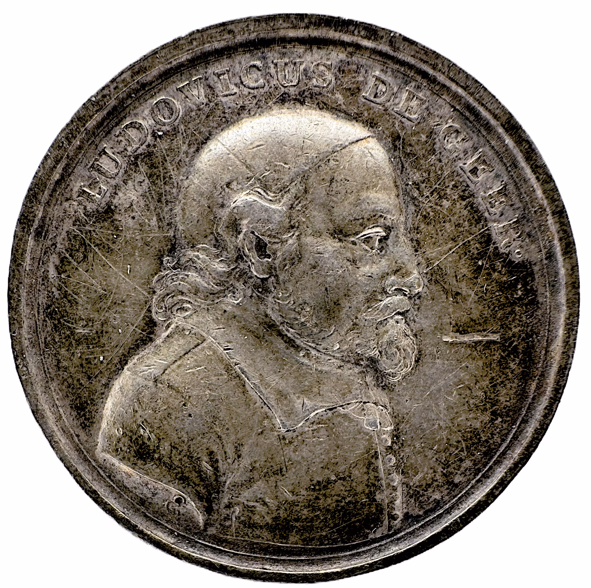 Louis De Geer (1587–1652) av Gustaf Adolf Enegren för Svenska akademien 1829 - Den svenska industrins fader