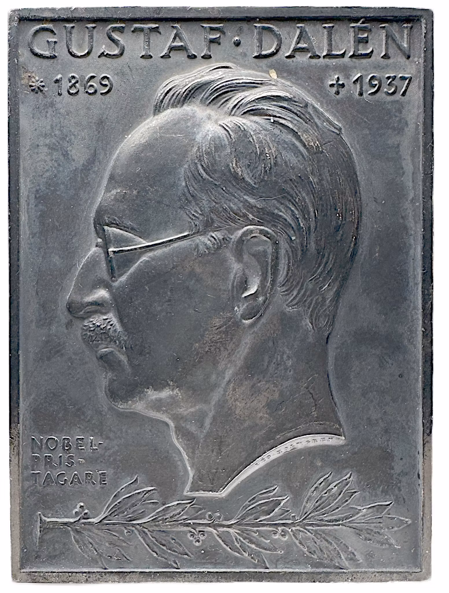 Gustaf Dalén (1869–1937) av Léo Holmgren tilldelad Olof Wästerlund (1981) - Tidiga år och mekanisk begåvning