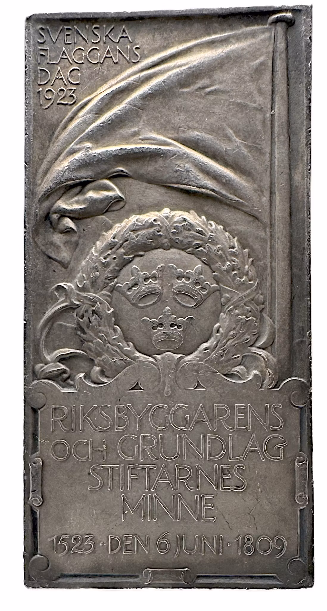 Gustav Vasa och Svenska flaggans dag 1923 av Erik Lindberg
