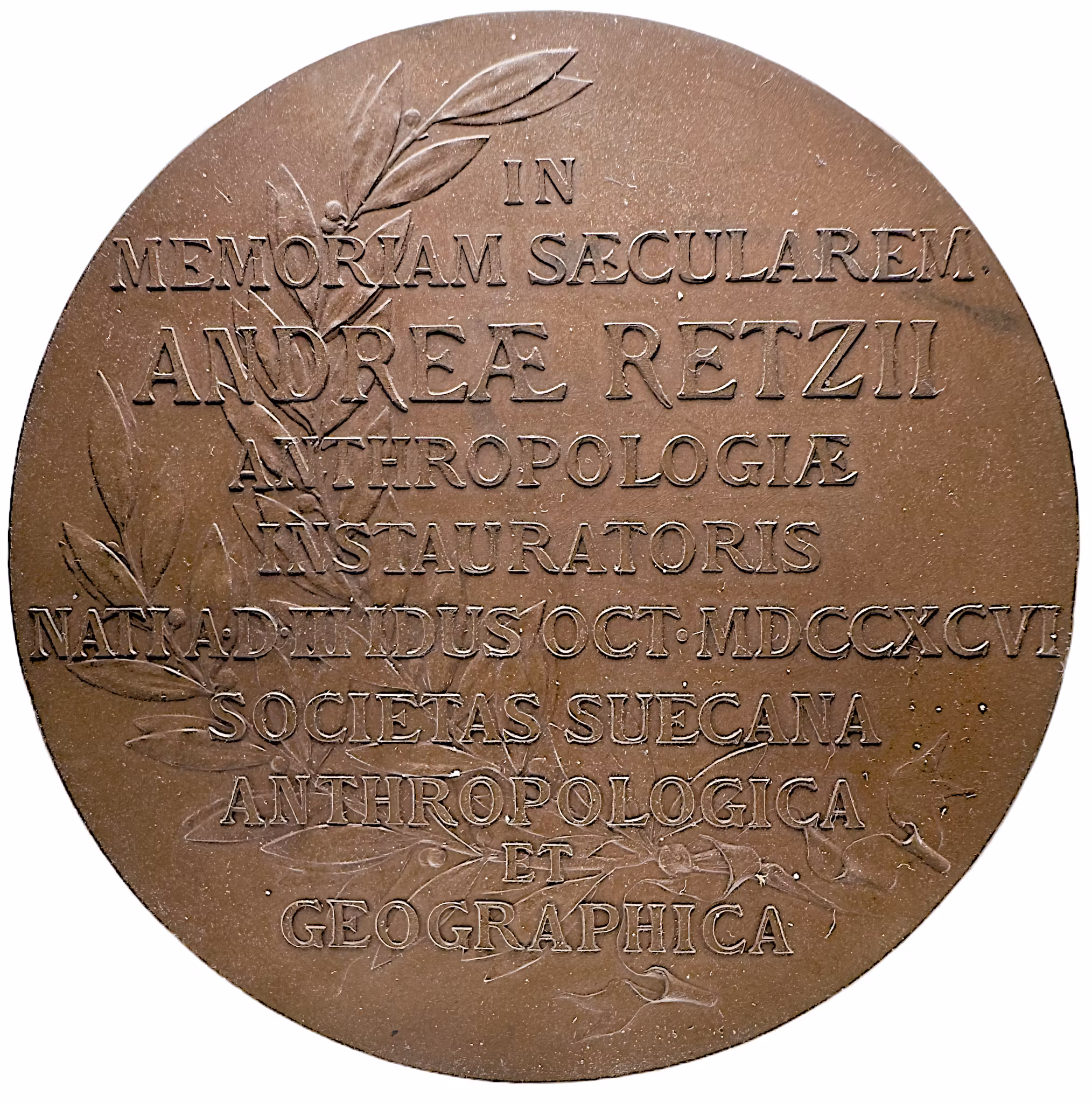 Anders Retzius (1796–1860) – Till hundraårsminnet av hans födelse av Adolf Lindberg år 1896 - Sällsynt