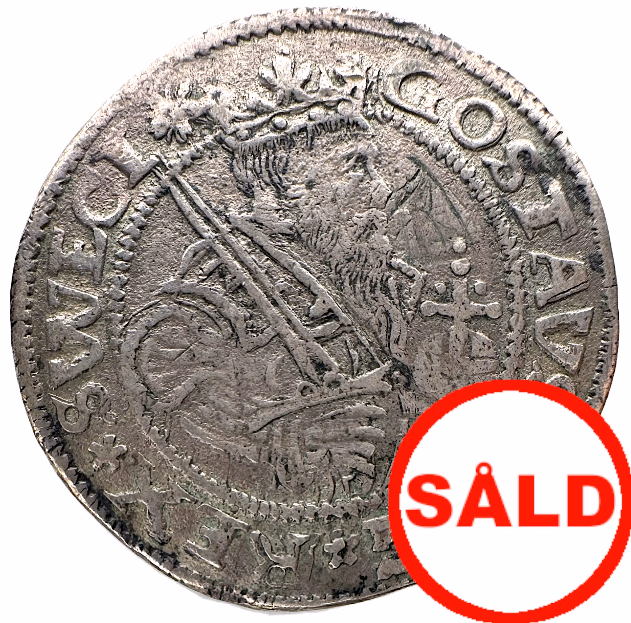 Gustav Vasa, Stockholm - 1/2 Mark 1558 - Extremt sällsynt - 9 kända exemplar i privat ägo