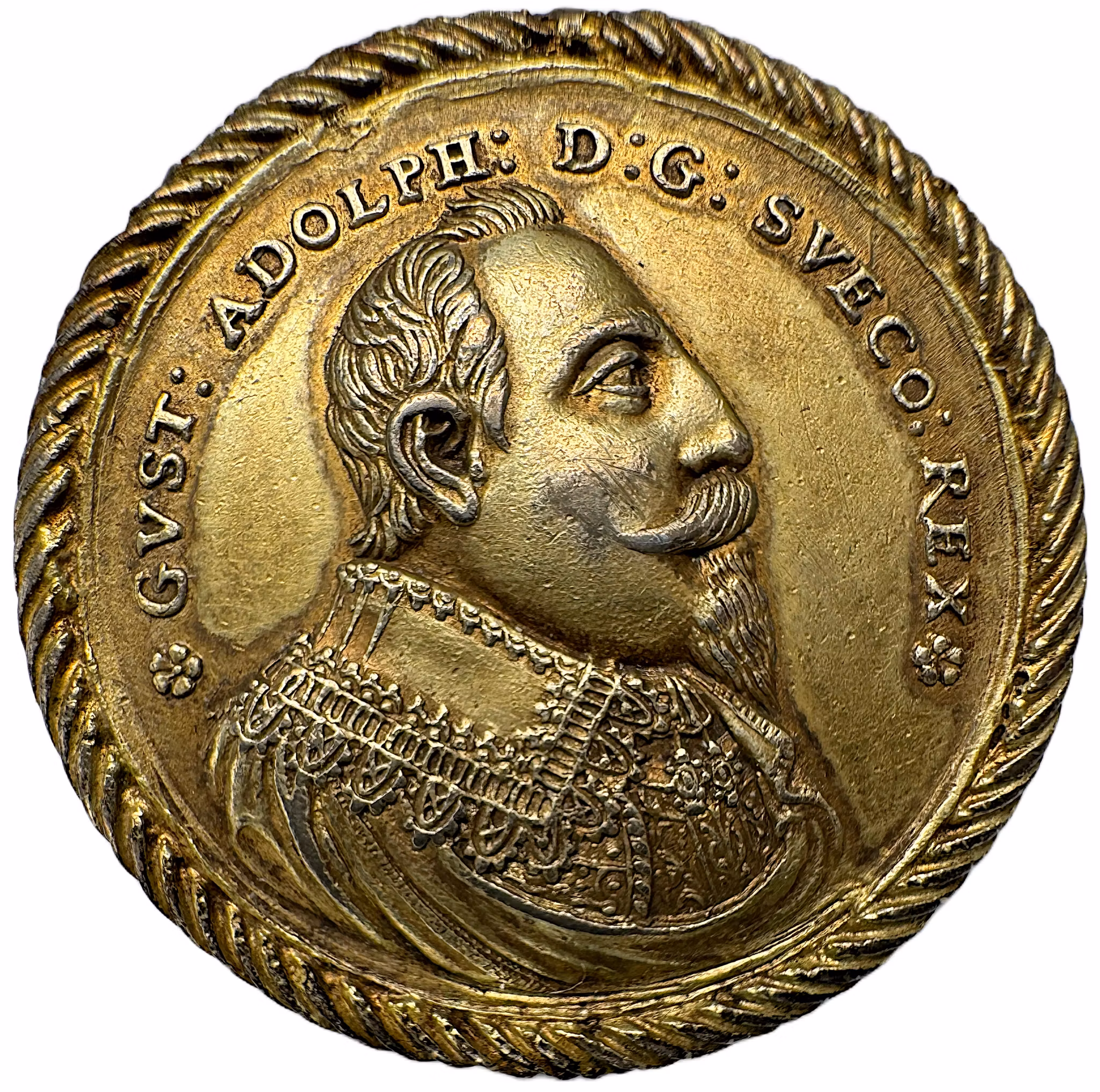 Gustav II Adolfs död 1632 och begravning 1634 av Friedrich Fechter - Ex. Bonde - Mycket sällsynt - RR - Endast 3 exemplar noterade sedan slutet av 1800-talet