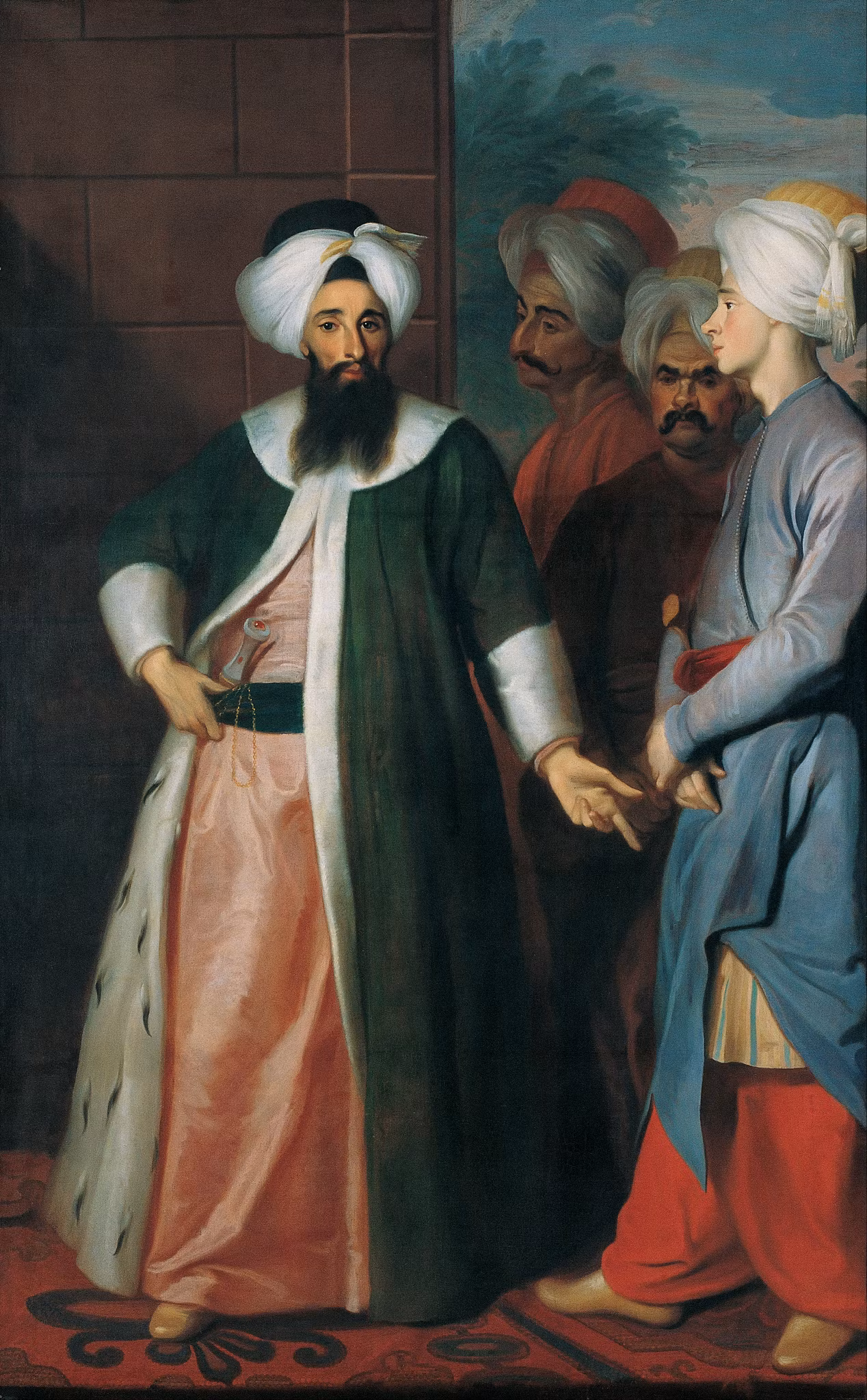Fredrik I – Osmanska sändebud vid det svenska hovet, ca 1727–1728 Bronserad tennmedalj av Johann Carl Hedlinger på uppdrag av Nils Keder. Extremt sällsynt – enda noterade exemplaret. - Möjlig proveniens: Friherre Bonde på Ericsberg